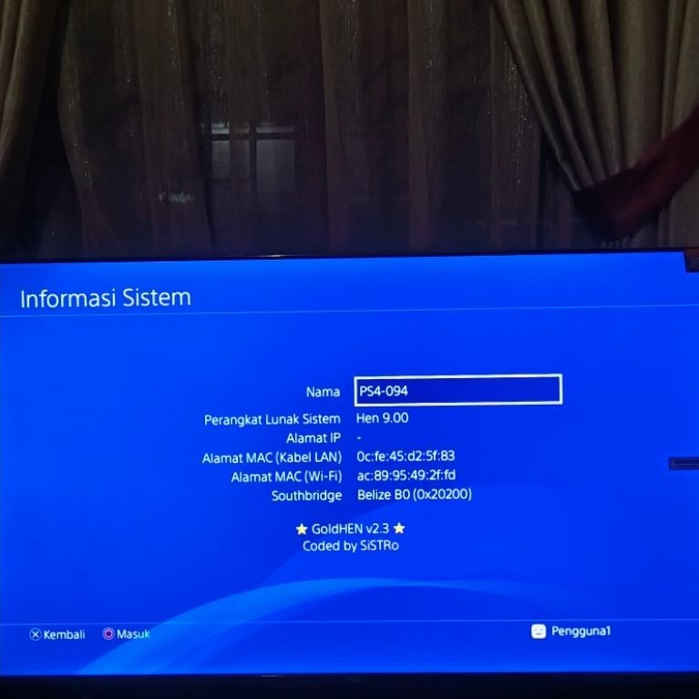 Ps 4 fat seri 12 hen9 second berkualitas segelvoid