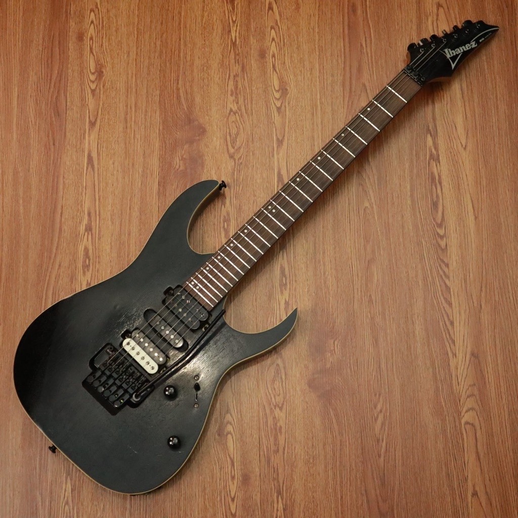 GITAR BEKAS IBANEZ RG-370ZB BLACK ORIGINAL