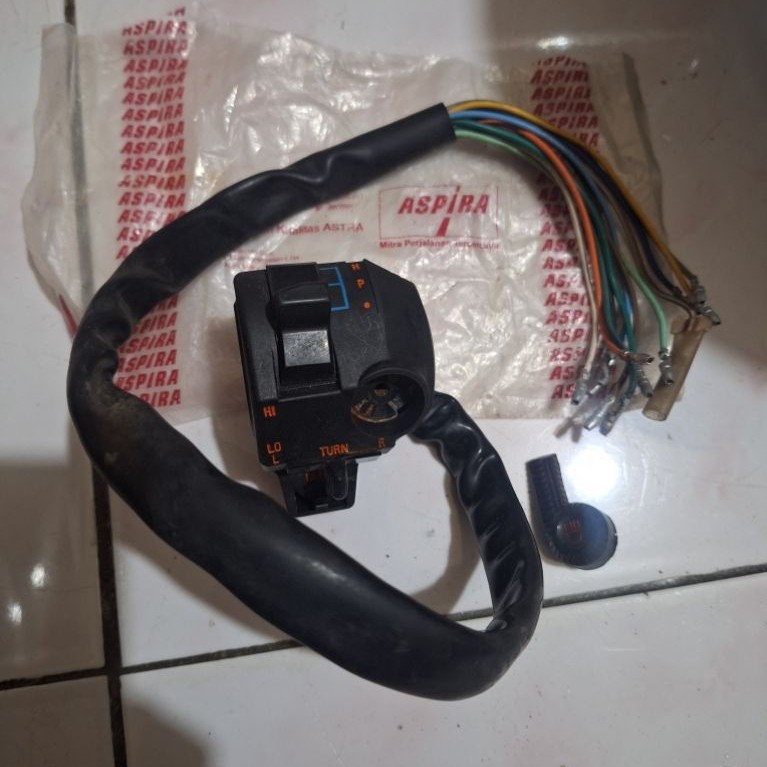 saklar kiri holder kiri honda glpro glmax nos aspira