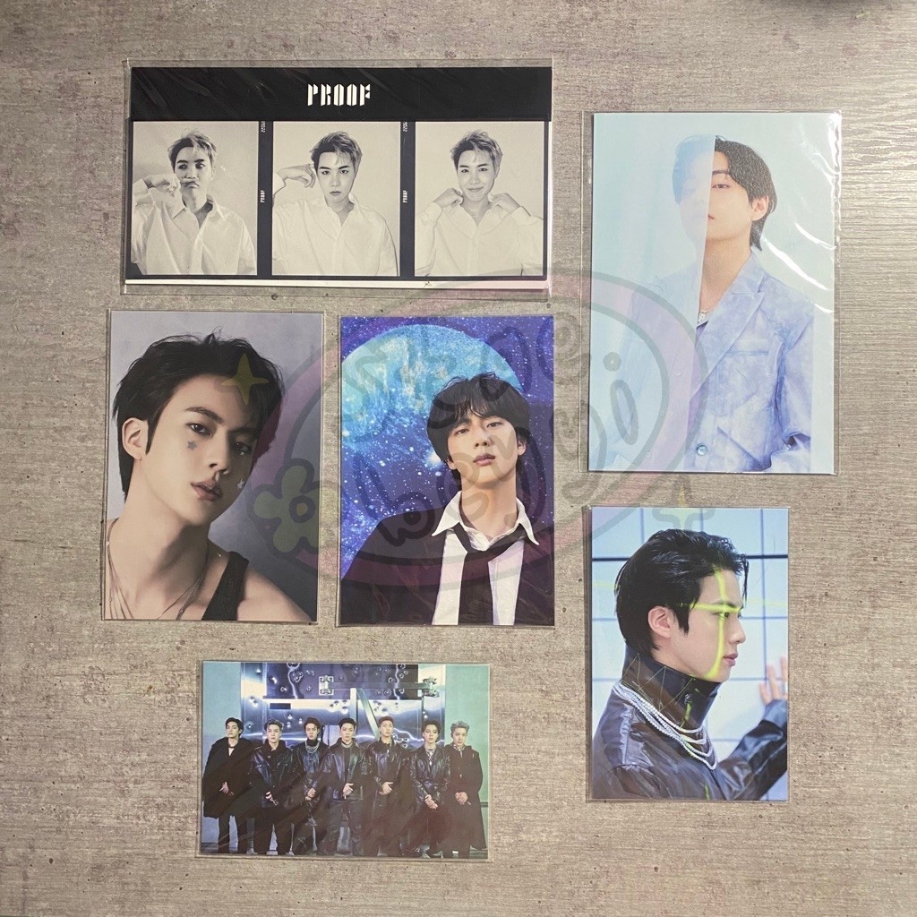OFFICIAL POSTCARD JUNGKOOK L HOLDER TNCT FACE POCKET DDAY GRIPTOK GOLDEN POSTER INDIGO RM CARD MANAG
