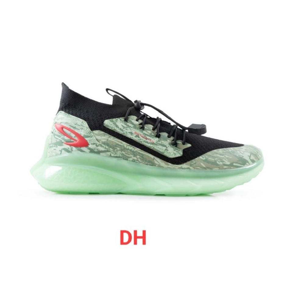 YUKA ACE 1.5Sepatu Lifestyle 910Nineten Yuka ace 1.5 hitam hijau muda merah