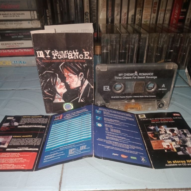 Kaset Pita MCR My Chemical Romance - Three Cheers For Sweet Revenge