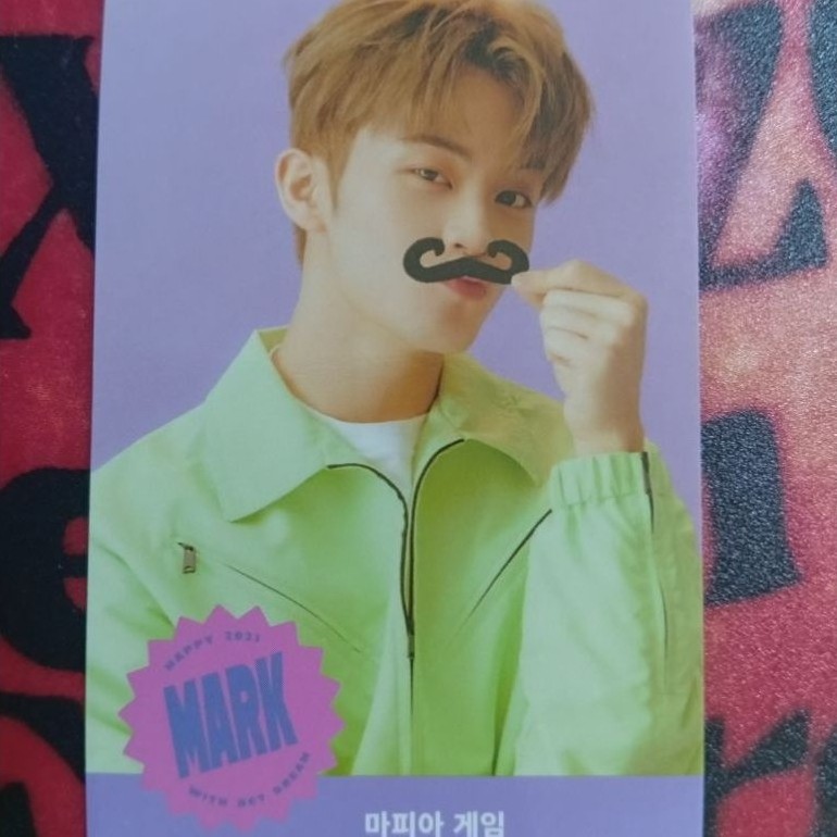 Photocard Official MARK LEE SG21, ISTJ