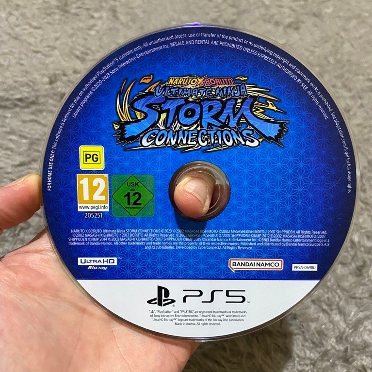 Kaset BD PS5 Naruto Boruto Ultimate Ninja Storm Connections