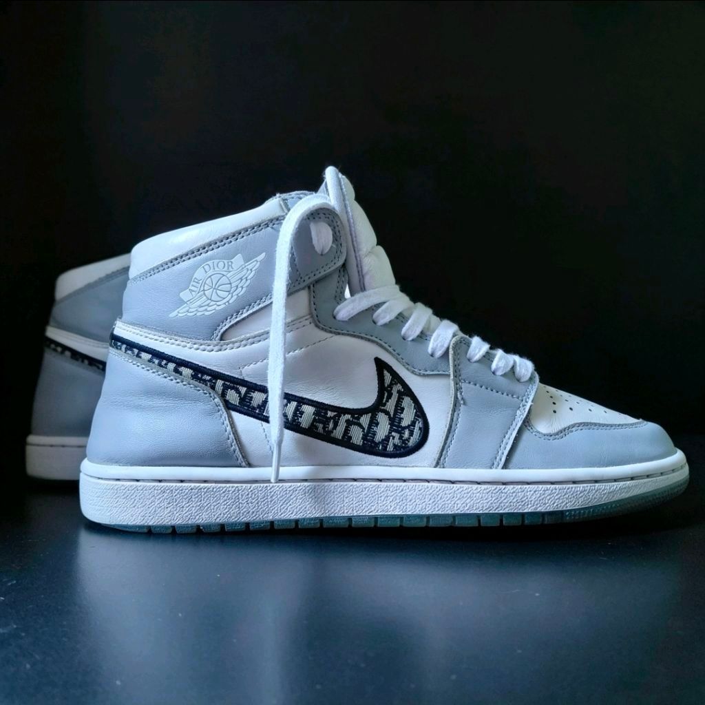 Sepatu Nike Air Jordan 1 Rertro High x DIOR | Size 43/275 | Sport Sneakers | 2nd
