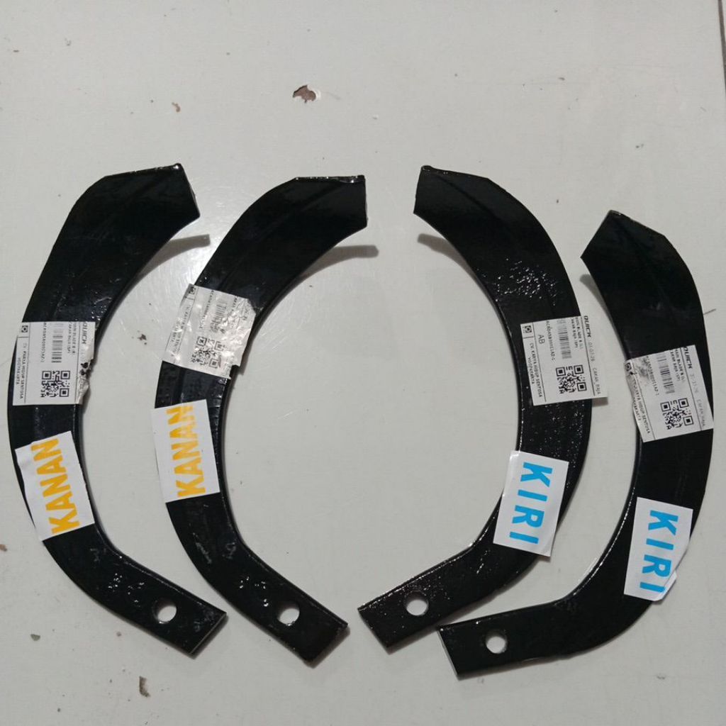 PISAU CAKAR BAJA BLADE B ORIGINAL QUICK 100% / ROTARY BLADE CULTIVATOR / MATA PISAU ROTARY / PISAU T
