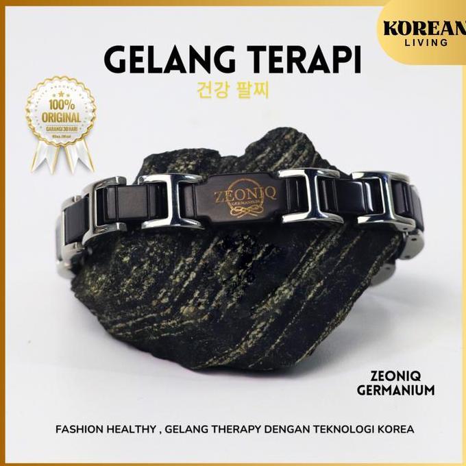 Gelang Terapi ZIONIQ Original - Gelang Kesehatan Modis - Made in Korea