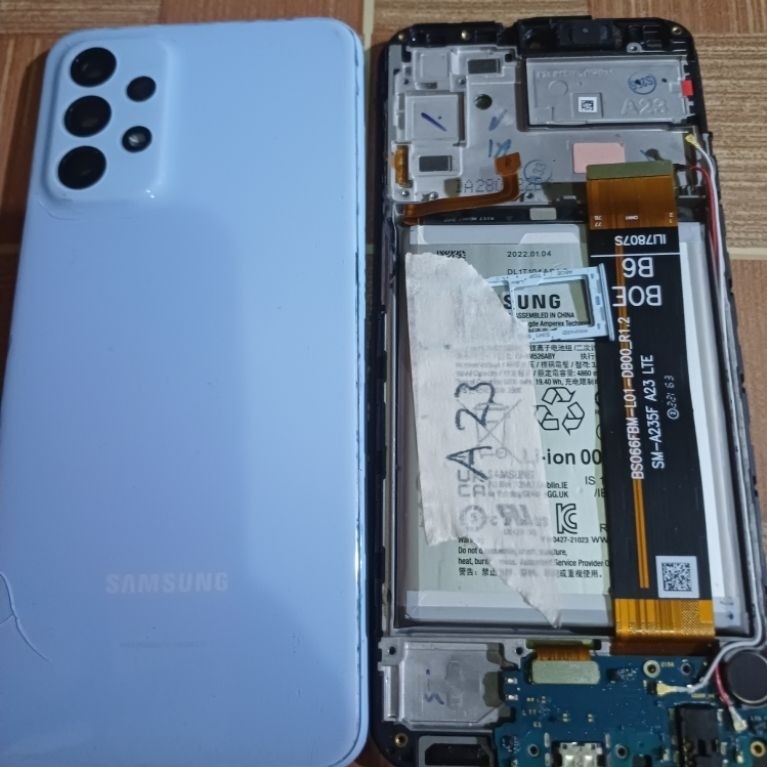 unit sparepart samsung a23 tanpa mesin