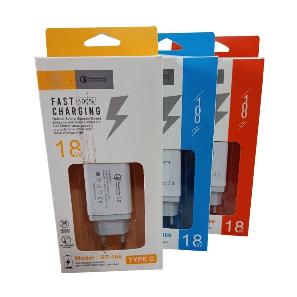 Charger BT-168 fast charging 18W