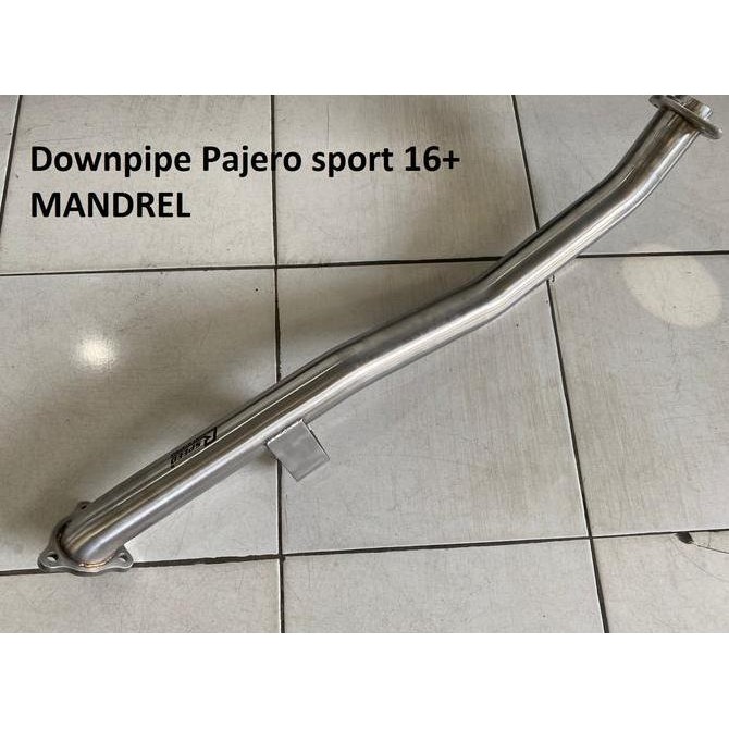'' AKSESORIS DOWNPIPE MUFFLER KNALPOT MITSUBISHI PAJERO SPORT DAKAR 2016+ //
