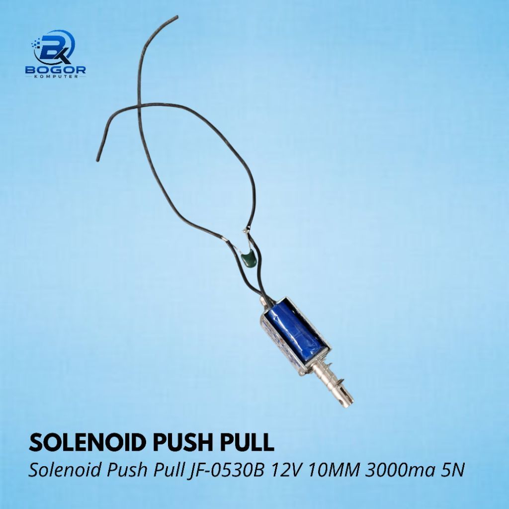 Solenoid Push Pull 12V DC JF-0530B Linear Actuator Stroke 10mm 5N 300ma Electric Lock Arduino Roboti