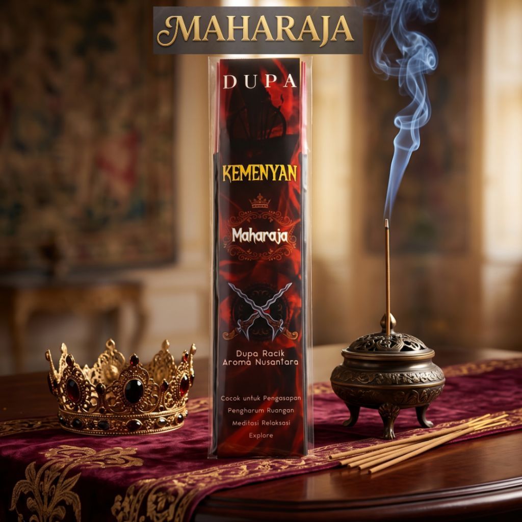 Dupa Maharaja Kemenyan  Aroma Stroong Full Energi