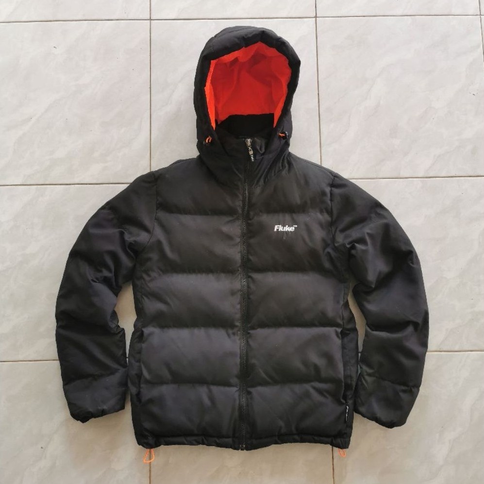 FLUKE DOWN JACKET BULANG BULU ANGSA SECOND SIZE M