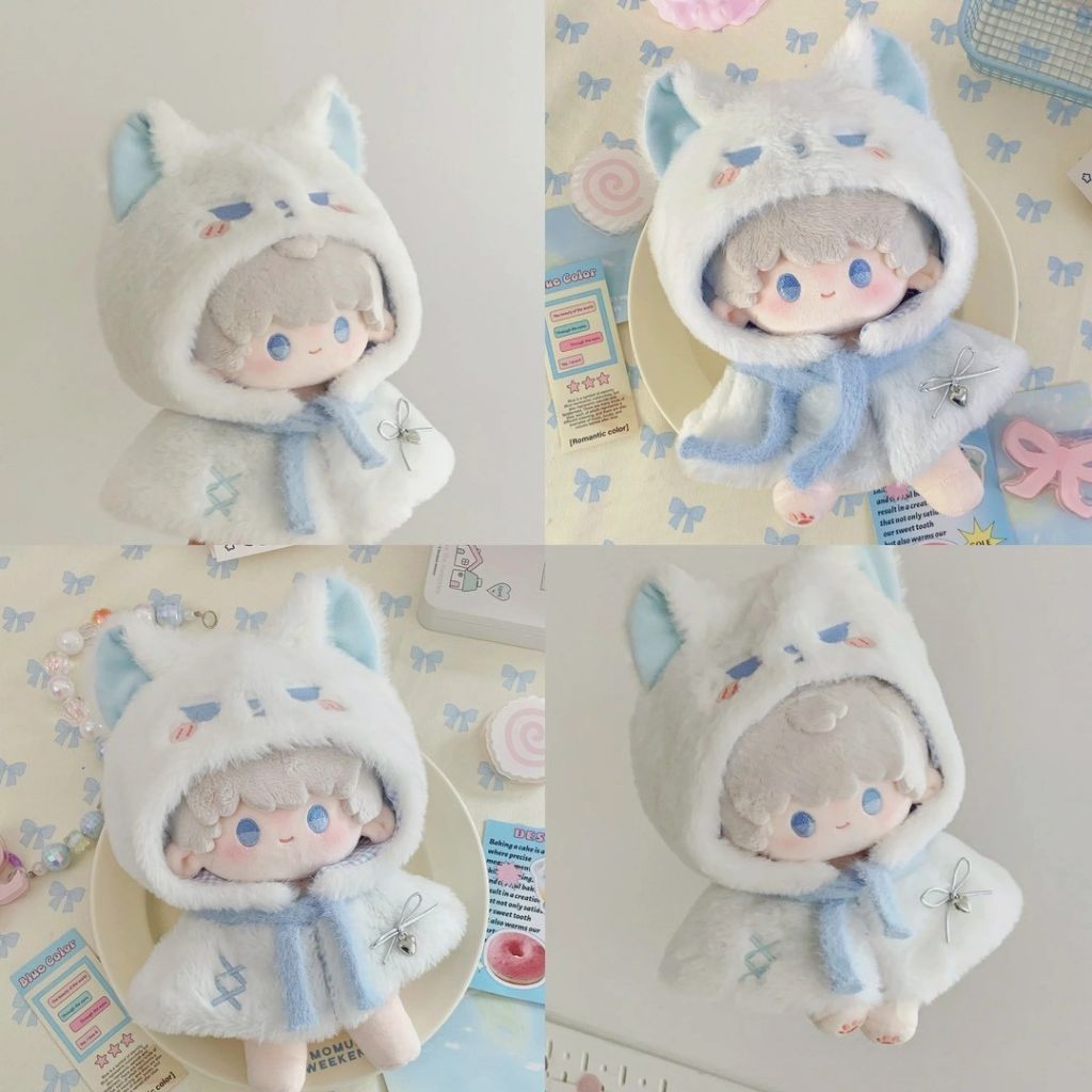 [Ready] [Last Stock] Doll cape doll chlotes doll accessories baju boneka 10cm aksesoris boneka kacam