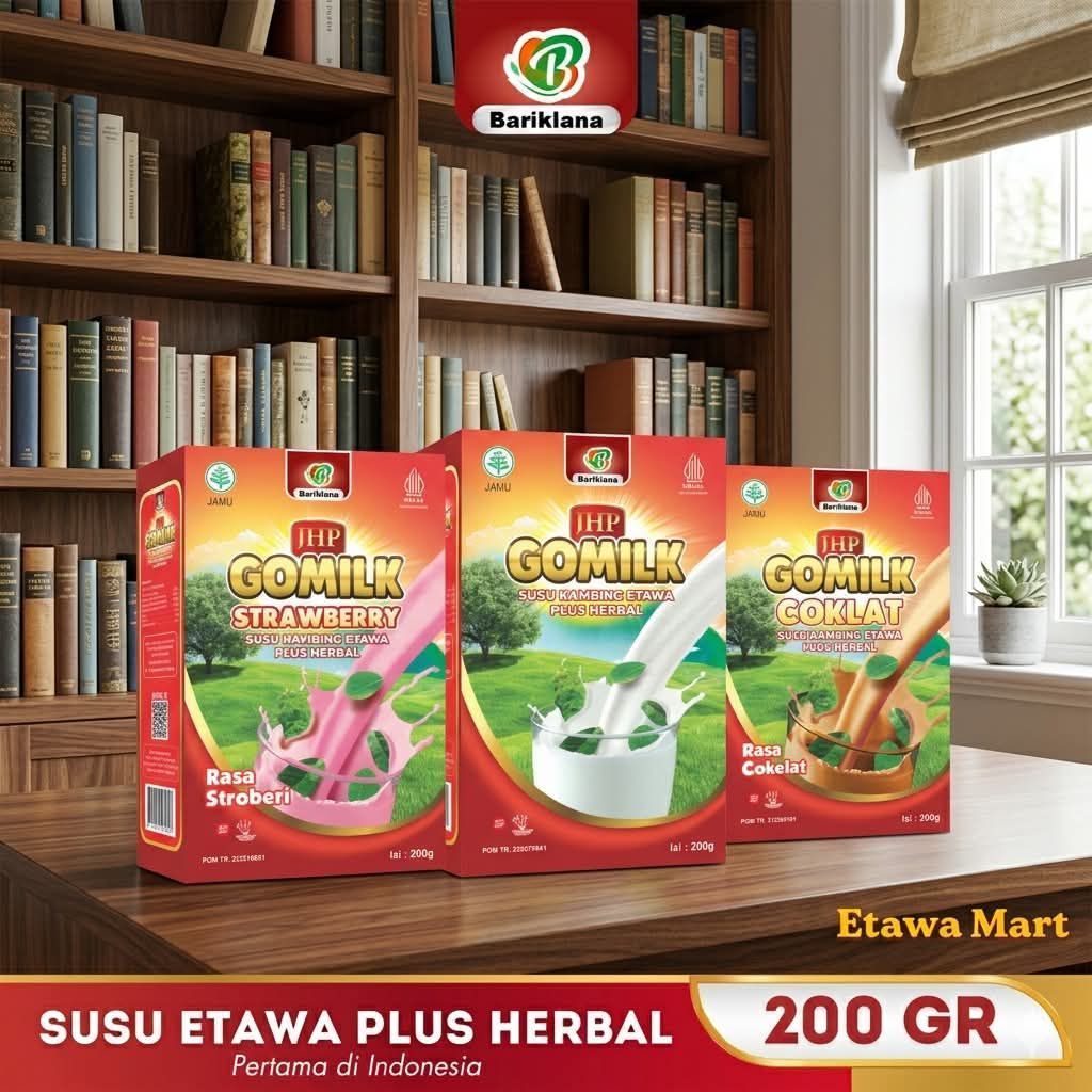susu kambing / susu etawa/ susu kambing gomilk / susu gomilk 200gr