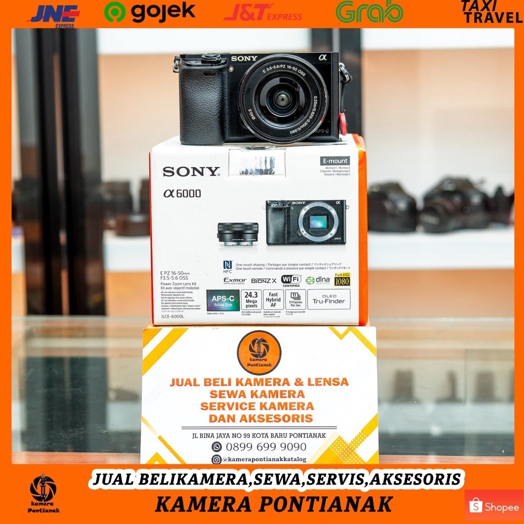 KAMERA SONY A6000+LENSA KIT