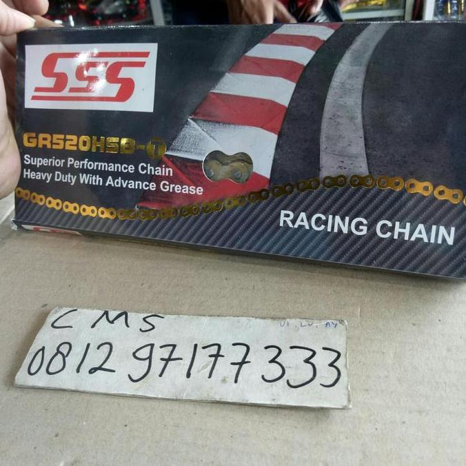 RANTAI SSS 520-110 HSBT / Rantai Ninja 250 SSS 520 - 110 HSBT