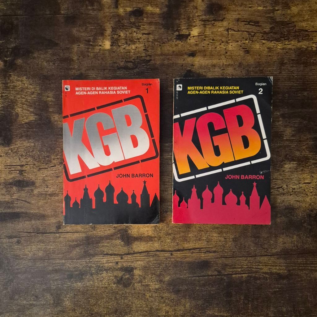 KGB 1 & 2 (MISTERI DI BALIK KEGIATAN AGEN AGEN RAHASIA SOVIET) - JOHN BARRON