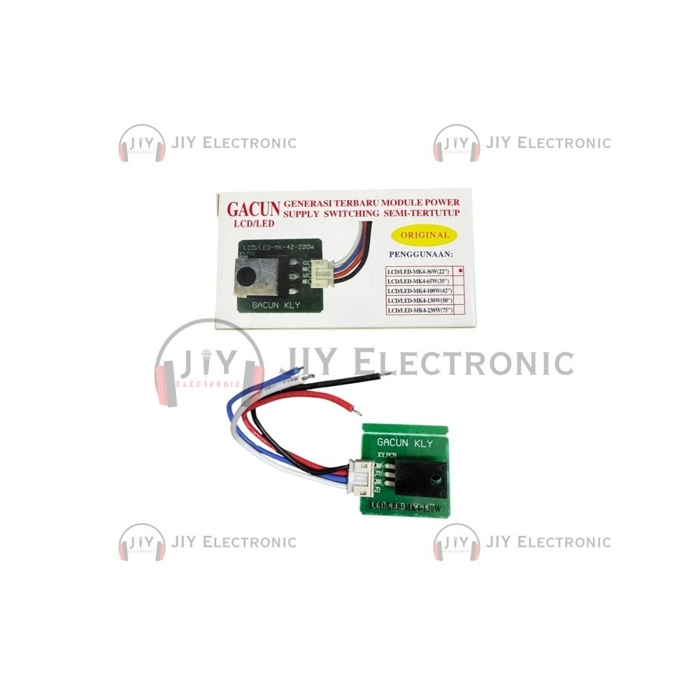 Gacun TV LCD LED 22 Inci 36 Watt/ Regulator TV LCD LED Gacun 22 inci 36 Watt (Original Gacun)