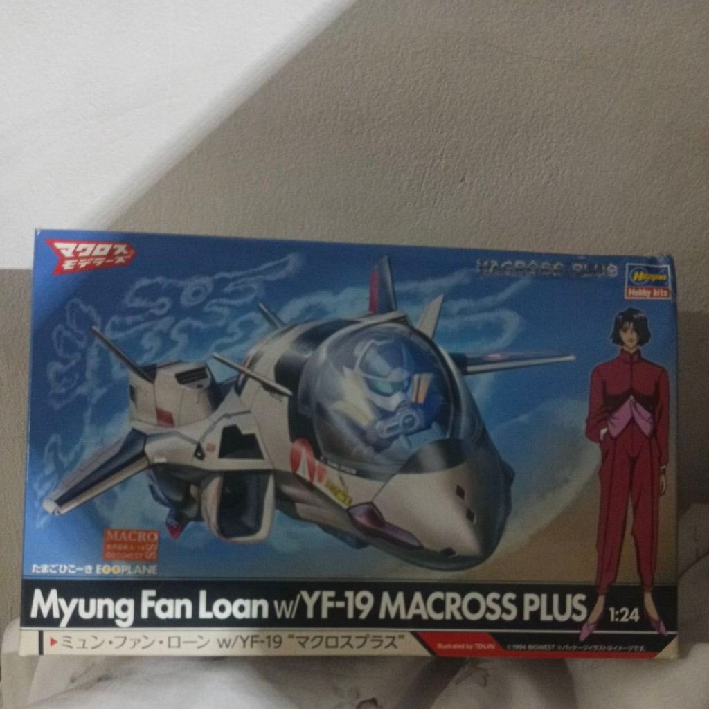 YF-19 Eggplane macross plus 30th anniversary macross Hase