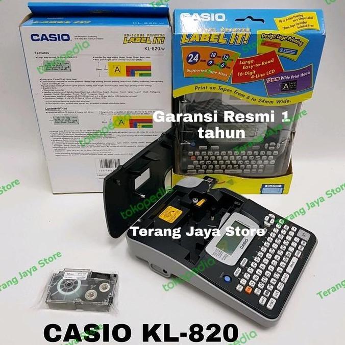 Uhu- Casio Label Printer Kl-120 Label It Kl 120 Printer Label Casio Kl120