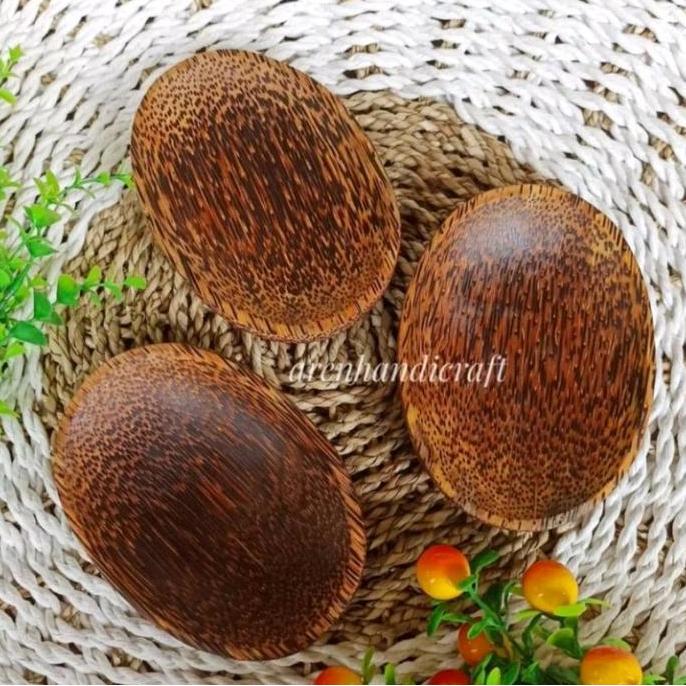 Tempat Sambal Oval Kayu Aren