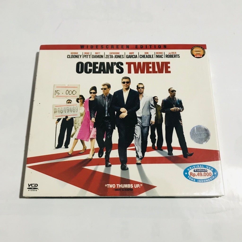 VCD OCEAN'S TWELF - VCD ORIGINAL