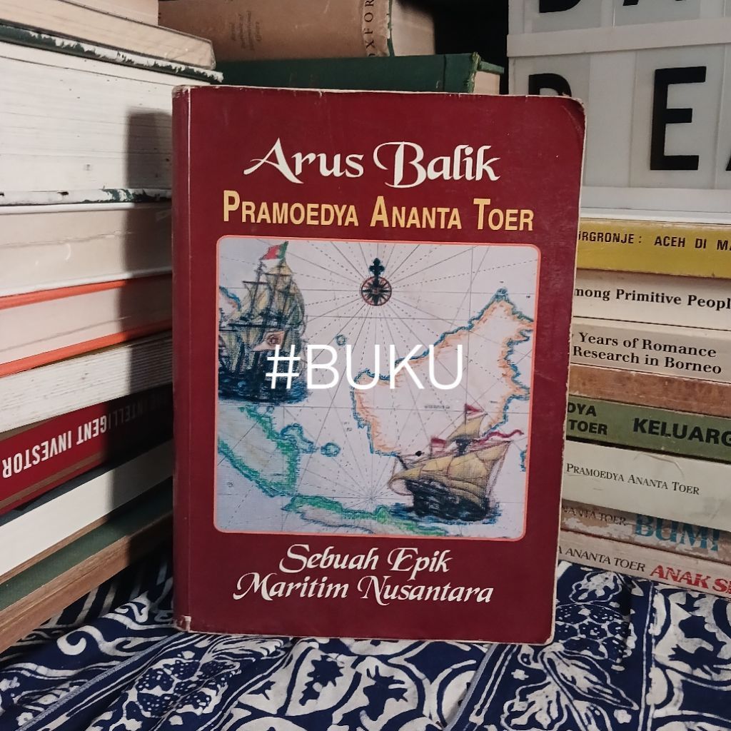 [Preloved] Buku Arus Balik - Pramoedya Ananta Toer - Original, Penerbit Wira Karya Kuala Lumpur