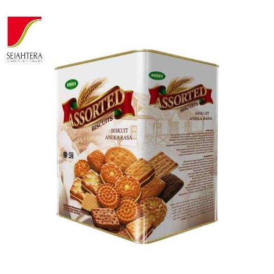 BORNEO ASSORTED BISCUIT 650gr KLG Biskuit Aneka Rasa Kualitas Terbaik untuk Snack Harian Anda