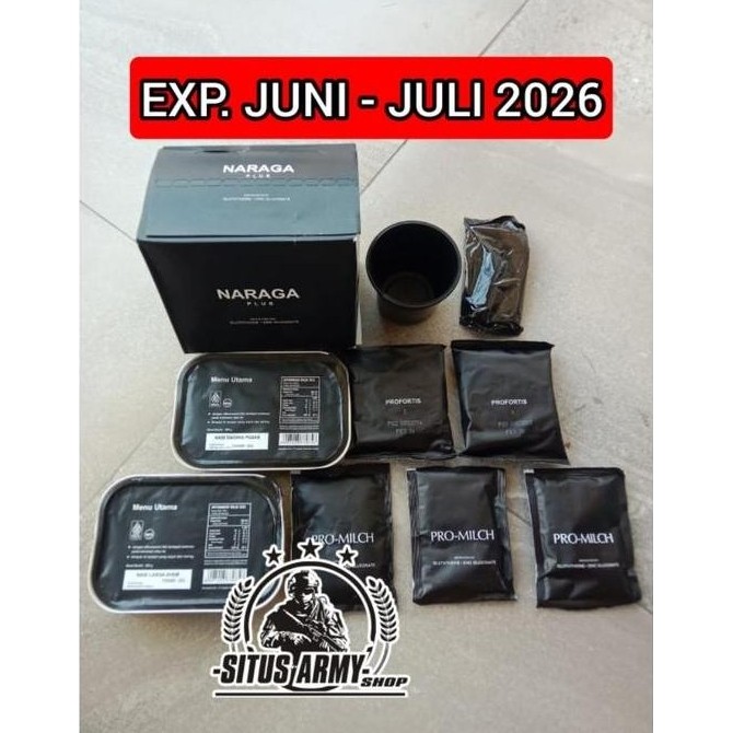 Rindubusanatulo ..  Ransum Naraga Plus Tni Exp. Juni Juli  2026 | 1 Paket Ransum Naraga Plus | Ransu