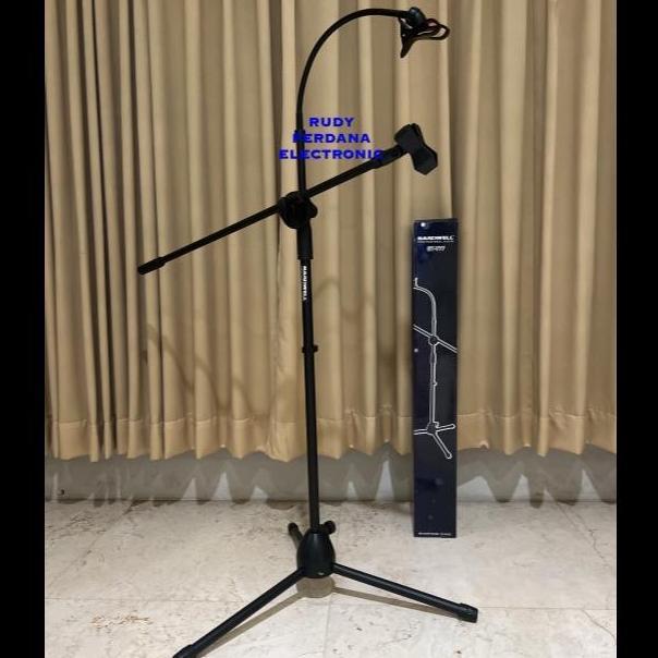 MICROPHONE STAND MIC MIK DUDUKAN PEGANGAN BERDIRI HARDWELL ST-777 RPE27