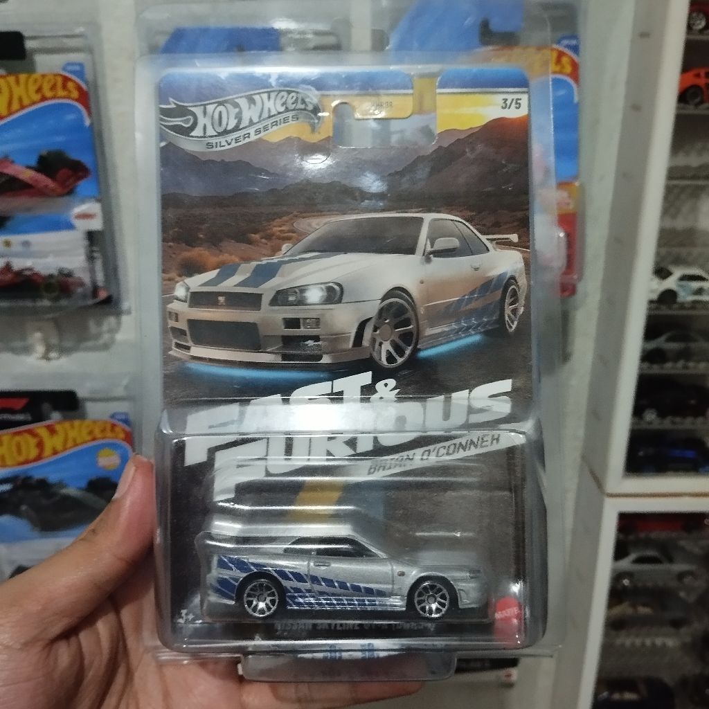 Hot Wheels Fast & Furious Nissan Skyline GT-R34 Brian O'Conner