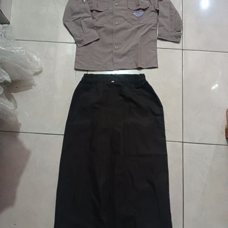 baju anak profesi polisi wanita pl