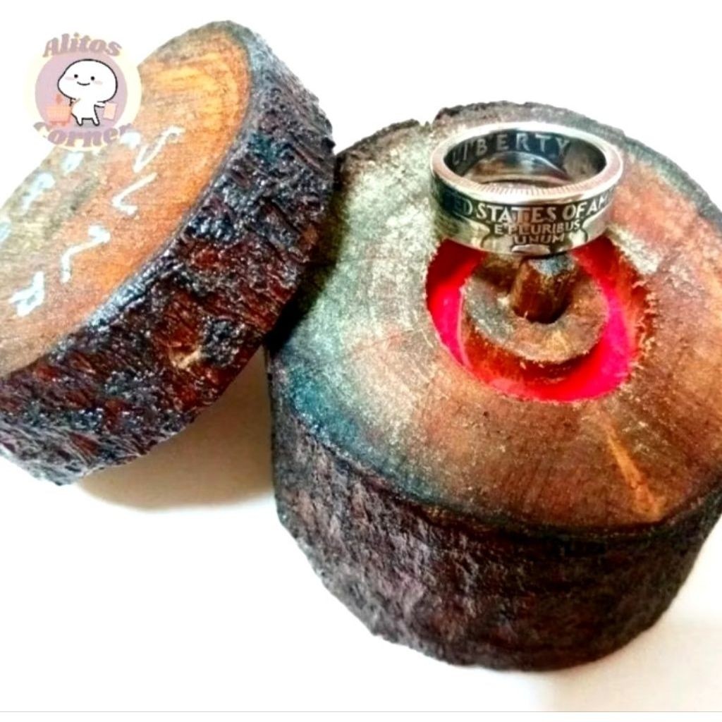 Cincin coin coin ring cincin koin luar negeri quarter dollar