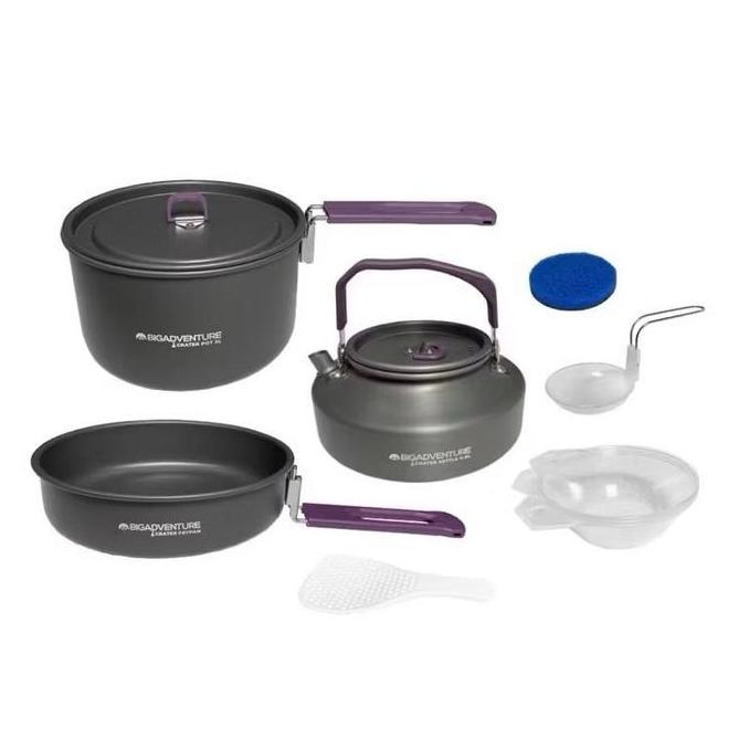 HARGA DISC - Bigadventure Crater - Cooking Set Crater Lengkap