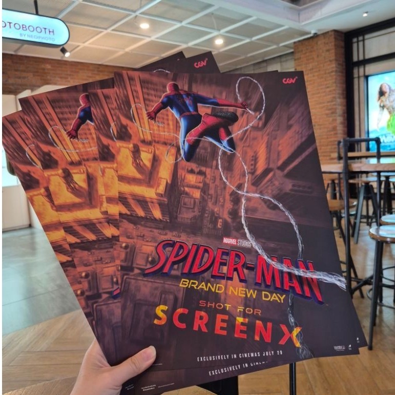 Poster Spiderman BND CGV official screen x