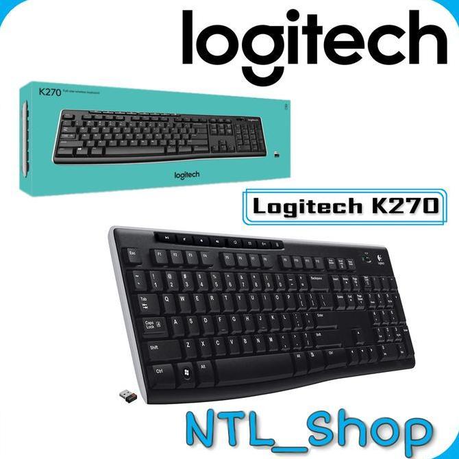 NEW Logitech K270 Keyboard Wireless - Logitech Wireless Keyboard K270