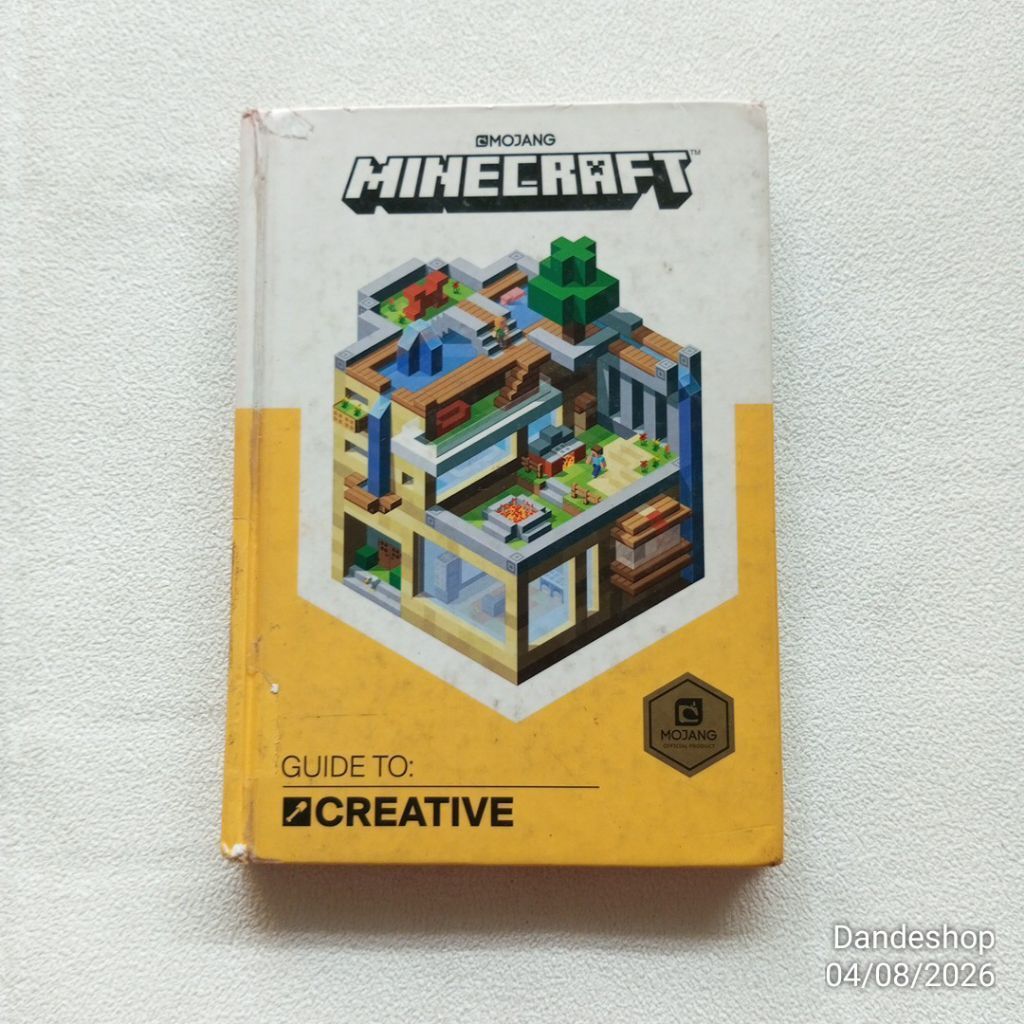 MINECRAFT Guide to Creative by Mojang - Buku bekas HARDCOVER (english)