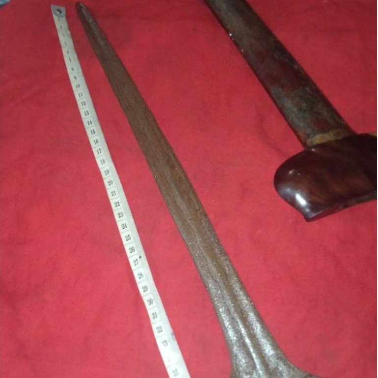 keris.Jalak Ngore baja hijau kebiruan PB11 keraton soerakarta Hadiningrat