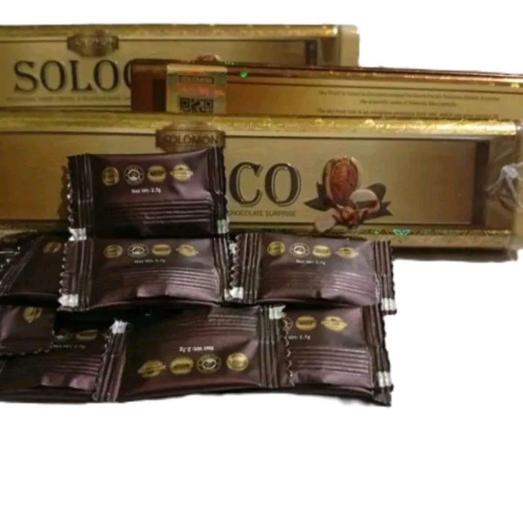 solocco permen cokelat 100% original 12pcs