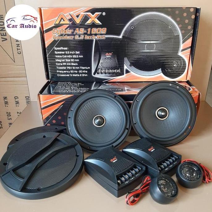 BEBAS ONGKIR - PAKET AUDIO SPEAKER AVX CYBER ( SPLIT AVX + COAXIAL AVX )