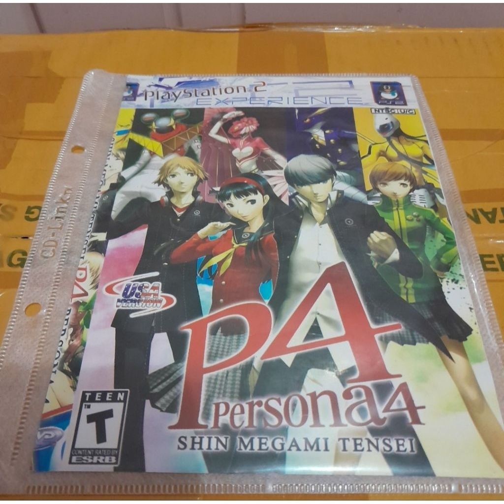 Kaset Ps2 Persona 4 (P4)