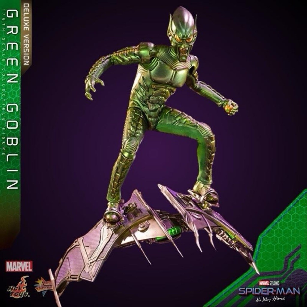 Hot Toys 1:6 | Green Goblin Deluxe Version Spiderman No Way Home | Marvel Action Figure Movie Master