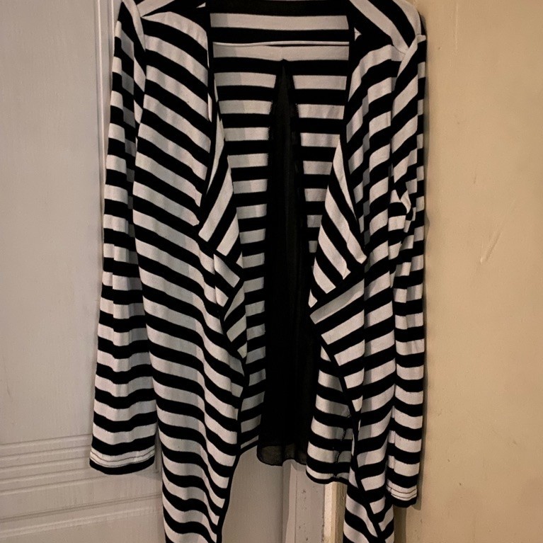 cardi stripe preloved