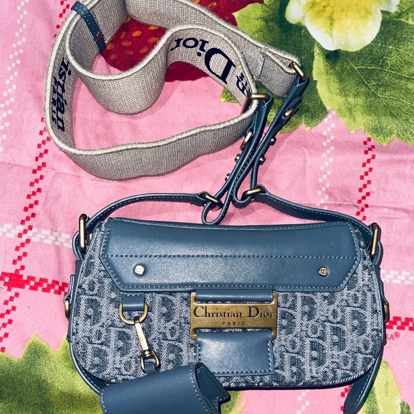 tas doir leather second preloved