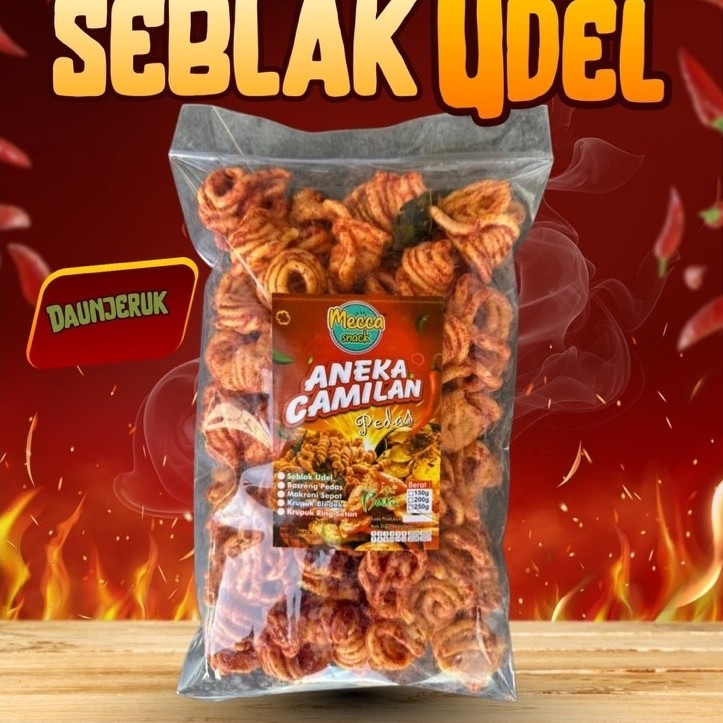 krupuk seblak udel / jajan pedas
