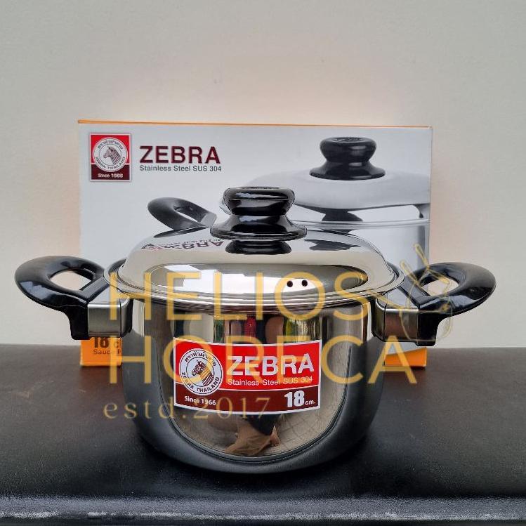 Zebra Merry Sauce Pot Panci Saucepot Panci Stainless Steel SUS-304