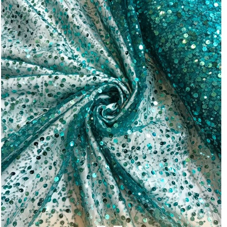 Kain Tile sequin sparkle mutiara / Bahan Tile sequin separkle / Kain kebaya pesta seragam keluarga b