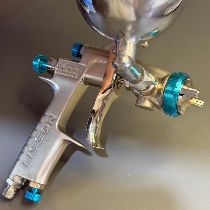 Lisson Spray Gun W101 Tabung 400cc Nozzle 1.3mm Berkualitas