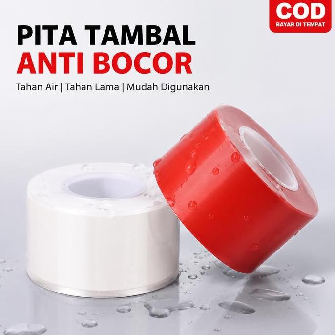 Bst Ready Lakban Silikon Self Fusing Anti Bocor Pipa Selang Tahan Panas Tekanan Tinggi Karet Solasi 